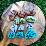 8. Aboriginal Symbol Story Stones