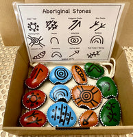 8. Aboriginal Symbol Story Stones