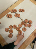 1. Wooden Symbol Disc Game