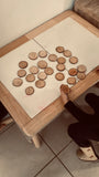 1. Wooden Symbol Disc Game